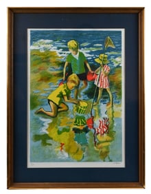 Charles McCall Signed Lithograph w COA