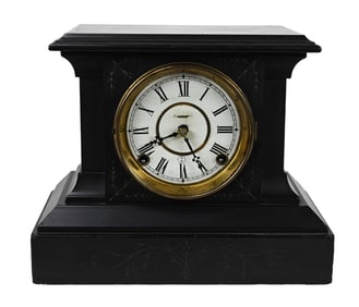 Ingraham Aldine 19th C 8-Day Eastlake Mantel Clock