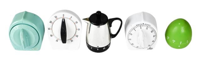 Collection Vintage Stove Top Kitchen Timers