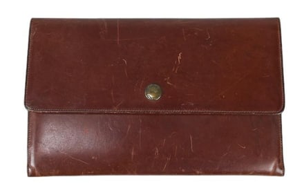 Vintage Gidden London Leather Travel Portfolio