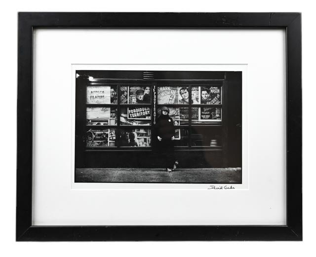 David Gahr Signed BW Photograph of John Lennon (1 of 8)