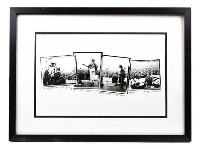 David Gahr Signed BW Photographs of Phish (1 of 8)