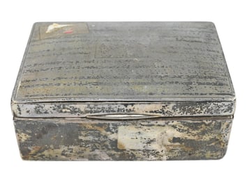 Antique Sterling Silver Box