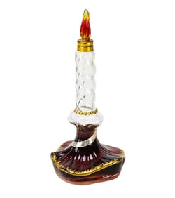 Baccarat France Signed Schiaparelli Perfume Bot