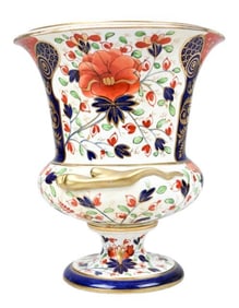 Antique 18th C Imari Ware Porcelain Urn