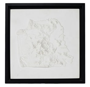 Plaster Topographical Map of San Francisco