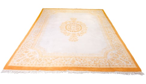 Vintage Traditional Hand Knotted Wool Area Rug