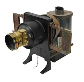 Antique T.H McAllister Magic Lantern Projector