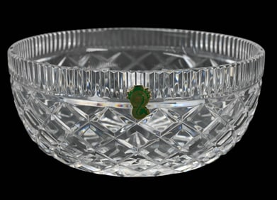 Waterford Cut Crystal Salad Bowl in Box