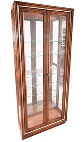 American Furniture Glass Mirrored Display Cabinet