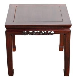 Oriental Style Hand Carved Side Table