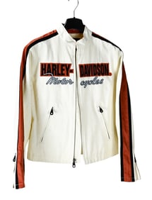 Harley Davidson Woman's 3-Color Canvas Jacket