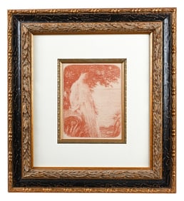 Ernest Joseph Laurent Lithograph Sicile w COA