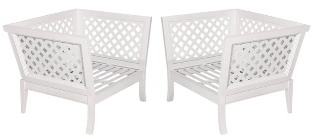 2 McKinnon and Harris duval-Alexander Club Chairs