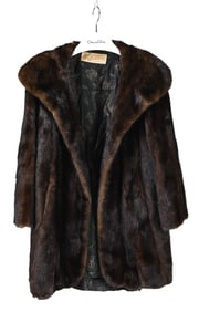 Vintage Kaufman Furs Mink Stroller Coat