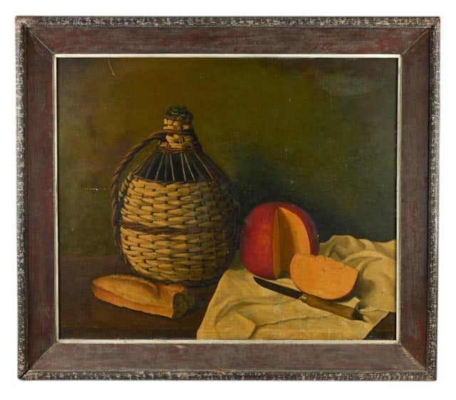 Eugene-Jean-Marie Bergeron Signed Still Life (1 of 8)