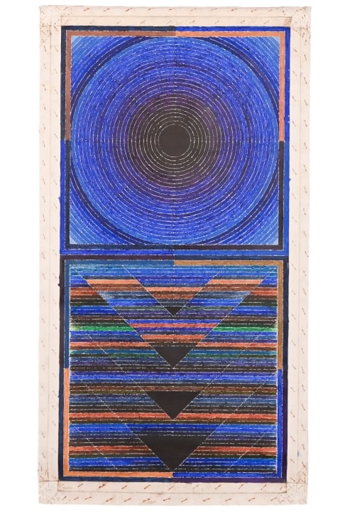 Syed Haider Raza Acrylic on Canvas 1996 (1 of 18)