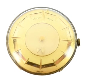 Vintage 1950's Men's Louvic Mystery Dial Watch