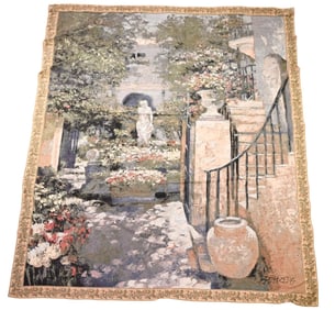 Howard Behrens Wall Italian Village Tapestry