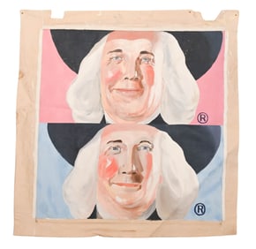 Attributed to Andy Warhol Quaker Oats Painting