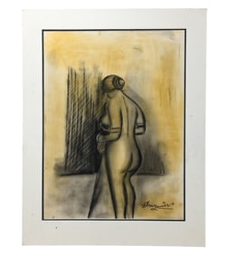Hemen Mazumdar Ink on Paper