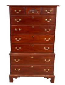 Chippendale Style Chest on Chest