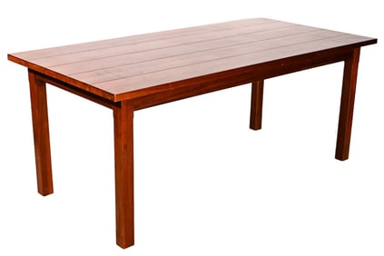 Farmhouse Style Solid Wood Dining Room Table
