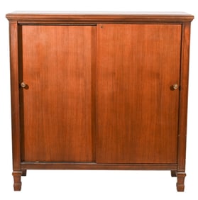 Vintage Sliding Door Cabinet