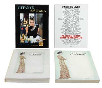 4 20th Century Fashion Coffee Table Books