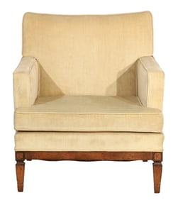 Regency Style Upholstered Occasional Chair