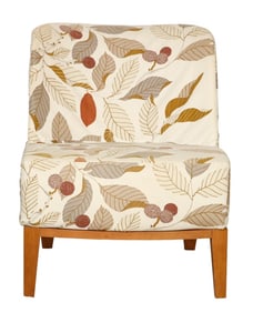 Contemporary Low Profile Slipper Chair