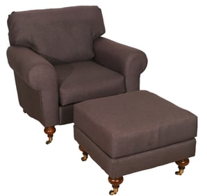 Cerrito's California Modern Lounge Chair & Ottoman