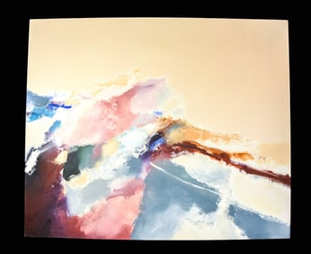 James Grabowski Mural Size Abstract Oil Painting