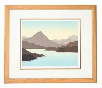 Robert Wilson Signed Silkscreen Creek Side