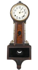 Antique Federal Banjo Clock with Silhouette