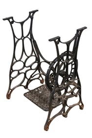 Antique Cast Iron Treadle Sewing Machine Base