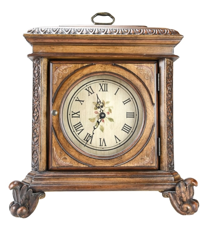 French Country Style Mantle Clock German Movement (1 of 11)