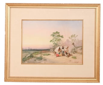 George Washington Nicholson Orientalist Painting