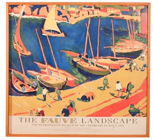 Andre Derain MET 1991 Fauve Landscape Poster