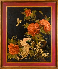 Lucien Leinfelder Signed Oil Painting on Panel