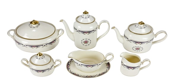 Minton England Hanbridge Porcelain Serving Pieces