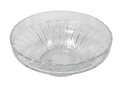 Baccarat France Ribbed Crystal Table Bowl
