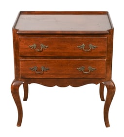 Italian Hand Carved Side Table with Gallery