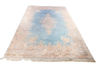Persian Kerman Hand Knotted Fine Rug