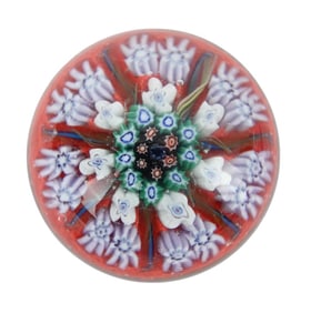 Perthshire Scotland Millefiore Paperweight