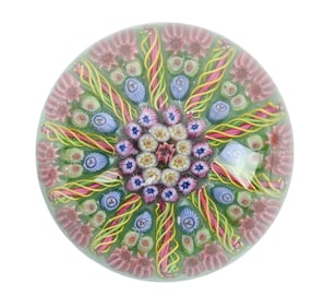 Perthshire Scotland Millefiore Paperweight
