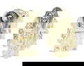 Two Japanese Carved Bone Netsukes