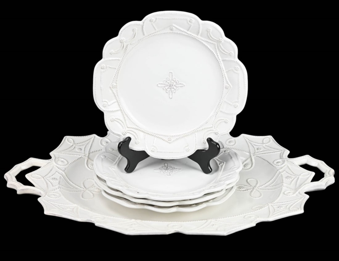Juliska Jardins du Monde 25" Platter & 4 Dishes (1 of 13)