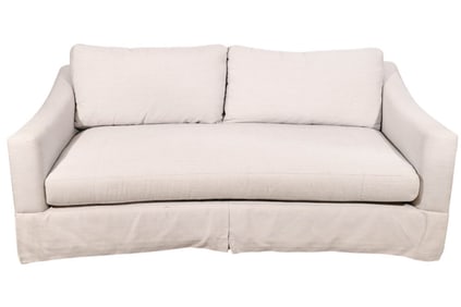 Vanguard Furniture Custom Upholstered Skirted Sofa