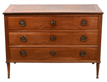 Antique Louis XVI Style Walnut Chest of Drawers